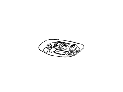 GM 12483072 Bezel,Roof Console Accessory Switch *Pewter