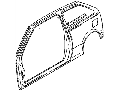 GM 30001957 Panel, Side Body Outer, Rh