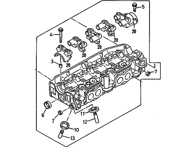 GM 94176001 Cylinder Head