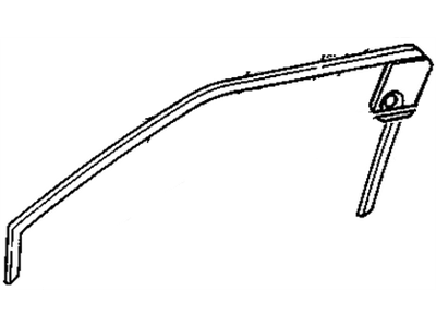 GM 10284988 Molding Assembly, Front Side Door Window Garnish