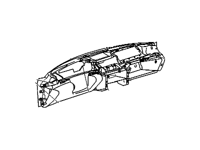 GM 22645778 Panel Assembly, Instrument *Neutral