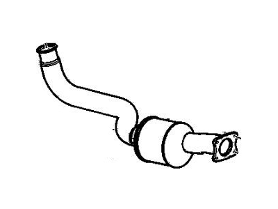2005 GMC Sierra Catalytic Converter - 15104249