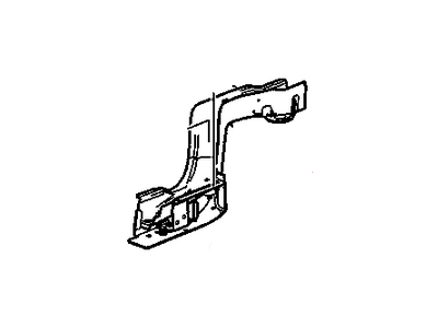 GM 20835768 Rail Assembly, Rear Compartment Floor Panel Rear