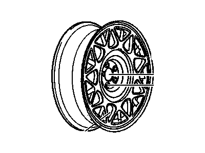 1998 Buick Riviera Spare Wheel - 9593143