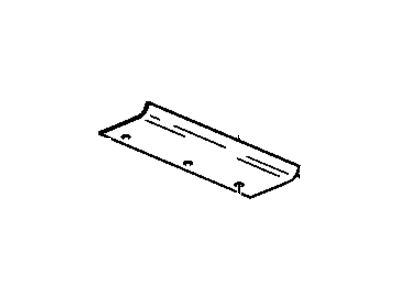 GM 15763157 Shield, Fuel Tank