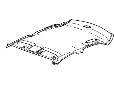 GM 89026521 Panel Asm,Headlining Trim *Gray *Gray