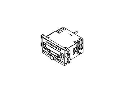 GM 95215876 Radio Asm,Amplitude Modulation/Frequency Modulation Stereo & Audio Disc Player & Mp3 Player