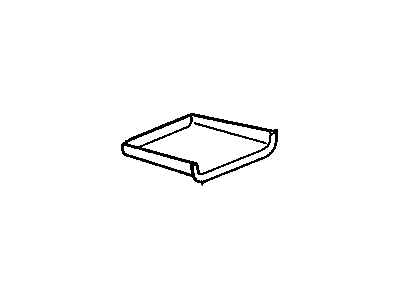 GM 22644330 Mat, Instrument Panel Center Compartment