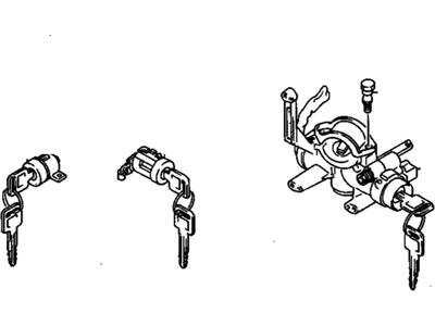 GM 96066921 Lock Kit