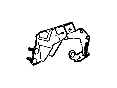 GM 22585593 Pedal Assembly, Clutch (W/ Bracket)