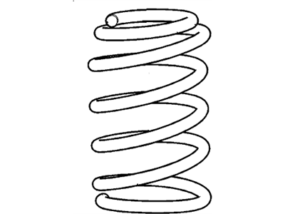 2015 Chevrolet Spark Coil Springs - 95077677