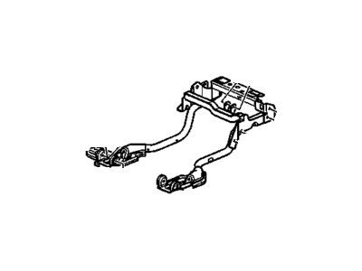 GM 88941230 Riser,Rear Seat *Pewter