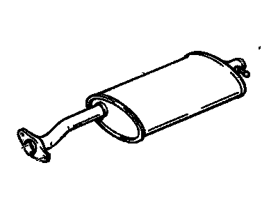 GM 15976975 Exhaust Muffler Assembly