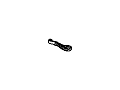 GM 16837112 Strap Assembly, Rear Seat Split Folding Back Pull Neutral Medium