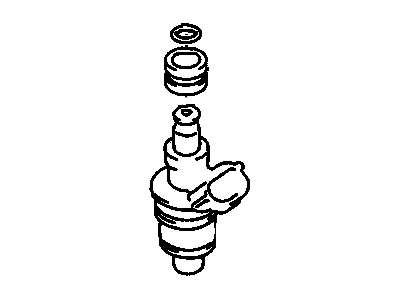 2001 Chevrolet Tracker Fuel Injector - 91176152