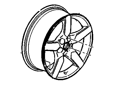 2010 Chevrolet Camaro Spare Wheel - 92197469