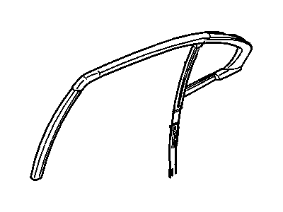 GM 22716965 Channel Assembly, Rear Side Door Window