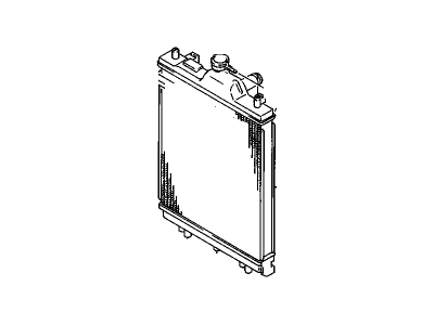 Chevrolet Metro Radiator - 91173912