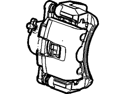 GM 95018664 Caliper Assembly, Front Brake