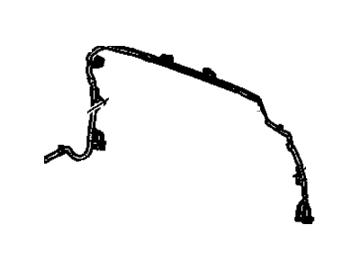 2017 Chevrolet Express Body Wiring Harness Connector - 84183020
