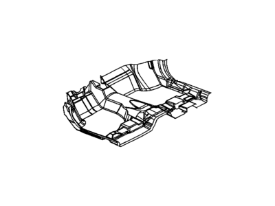 GM 10315610 Mat Assembly, Front Floor Panel