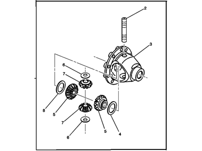 Cadillac CTS Differential - 19133286