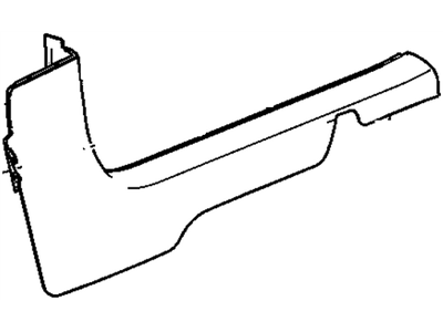 GM 95471045 Retainer,Front Side Door Opening Floor Carpet