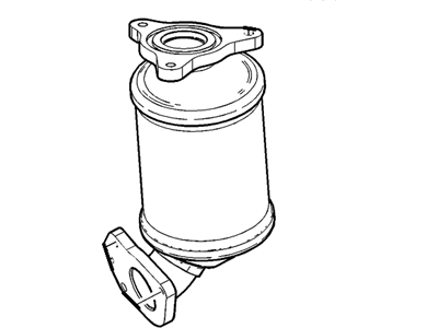 GM 12627204 Warm Up 3Way Catalytic Convertor