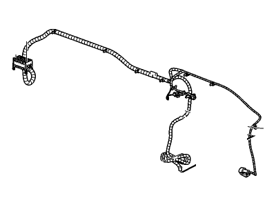 GM 25825519 Harness Assembly, Accessory Power Fuse Block Rear Wiring Har