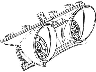 GM 92281175 Instrument CLUSTER