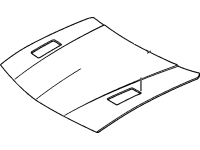 GM 12512548 Hood Asm