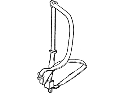 GM Seat Belt - 19303304