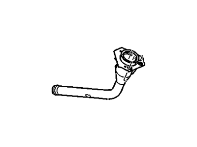 2005 GMC Sierra Fuel Tank Filler Neck - 15289910