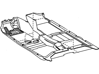 GM 19205485 Carpet Asm,Floor Panel