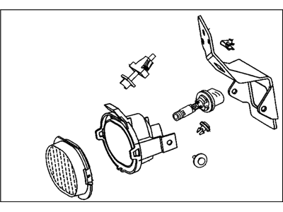 GM Fog Light - 22652888