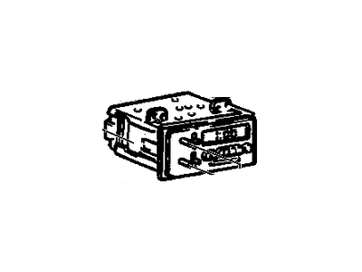 GM 16194945 Radio Assembly, Amplitude Modulation/Frequency Modulation Stereo & Clock