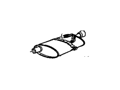 1997 Oldsmobile Achieva Exhaust Pipe - 22644939