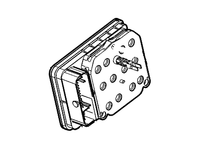 Cadillac XTS ABS Control Module - 23345660