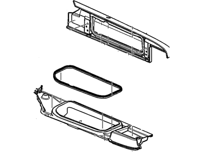 GM 88944315 Lid Asm,Cargo Box Stowage Box