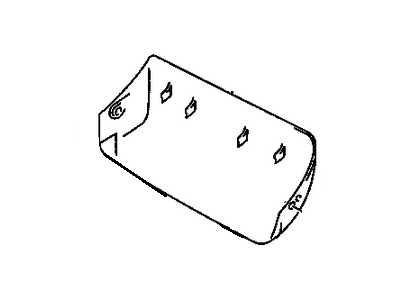 GM 91174696 Cover,High Mount Stop Lamp