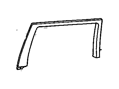1992 Oldsmobile Silhouette Door Moldings - 10216348