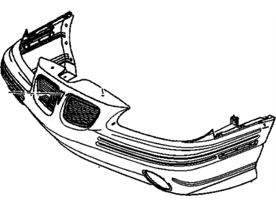 GM 22650195 Front Bumper Cover (Primed)