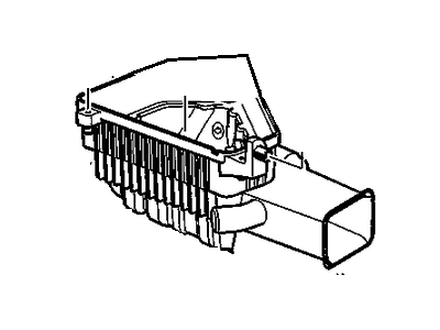 2009 Cadillac CTS Air Filter - 25774676