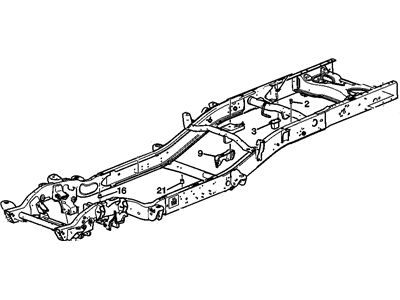 GM 15932672 Frame Asm