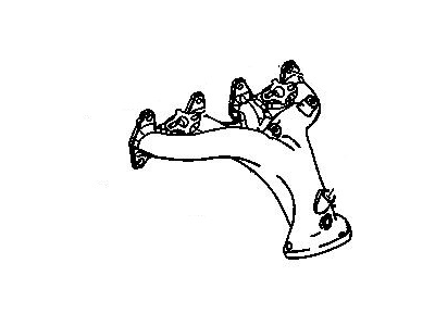 2002 GMC Sonoma Exhaust Manifold - 12569057