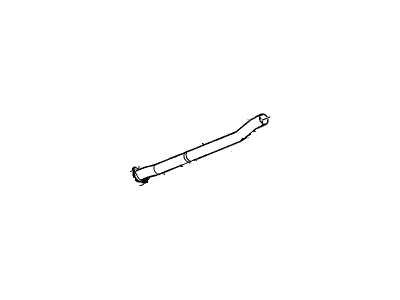 Chevrolet Corvette Exhaust Pipe - 25790450