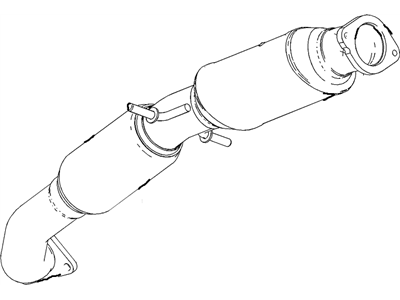 GM 22935318 Pipe Assembly, Exhaust Front