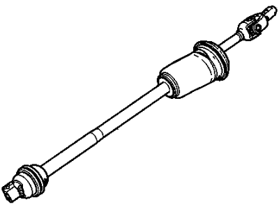 2005 Cadillac XLR Steering Shaft - 15907888