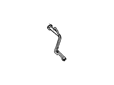 Chevrolet Cavalier Fuel Filler Hose - 22597357