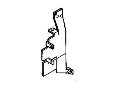 GM 25631461 Baffle, Radiator Air Side